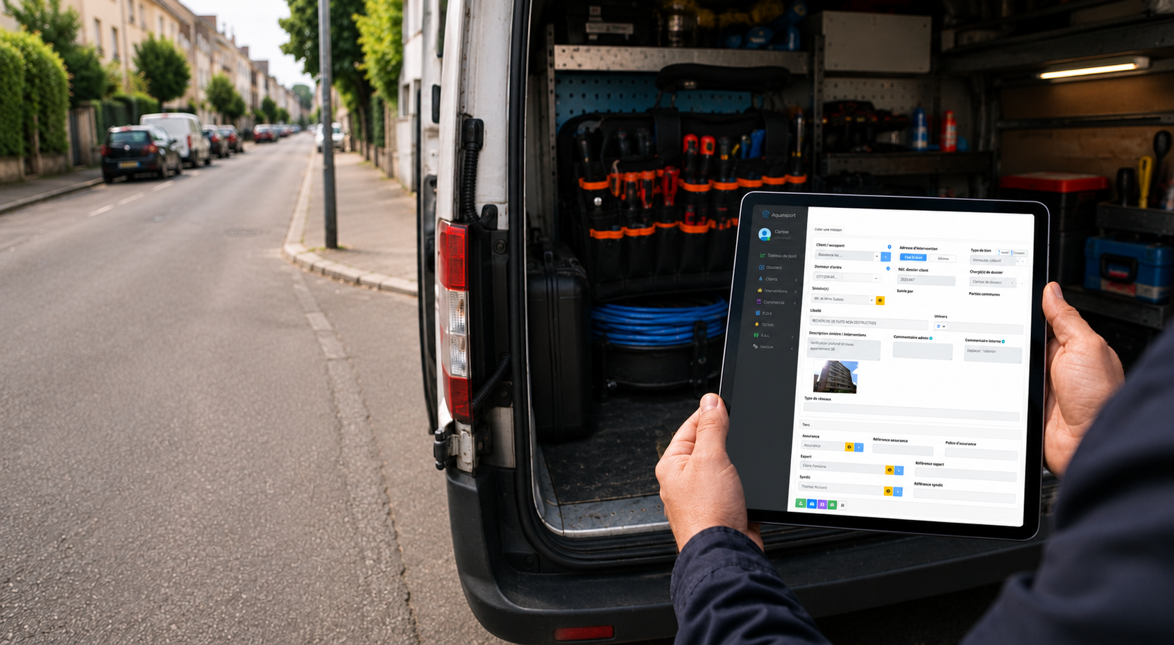 Rapport de recherche de fuite : du terrain au PDF pro